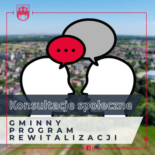 Gminny Program Rewitalizacji - konsultacje społeczne