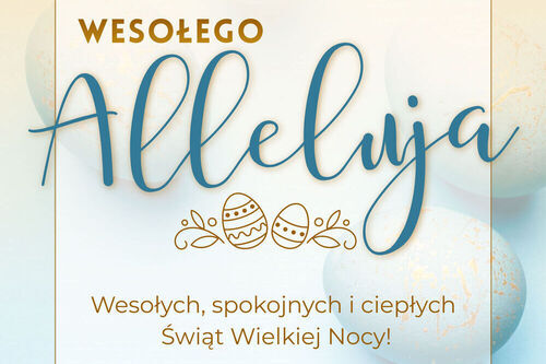 Wesołych, spokojnych i ciepłych Świąt Wielkiej Nocy!