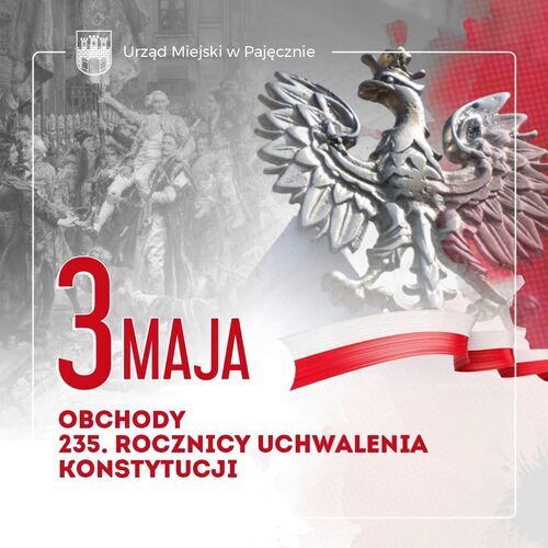 Obchody 235. Rocznicy uchwalenia Konstytucji 3 Maja.