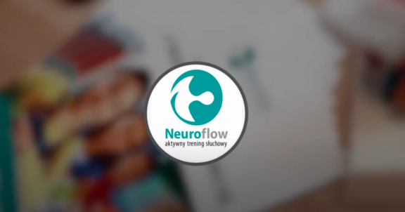 Klatka z filmu Logo Neuroflow aktywny trening słuchowy