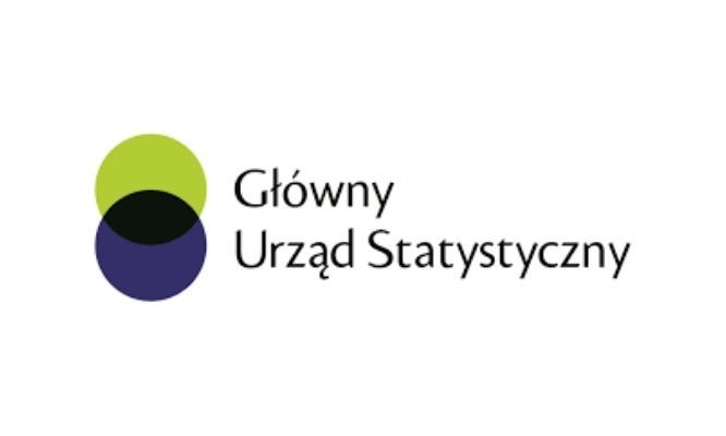 Logo GUS z napisem Główny Urząd Statystyczny
