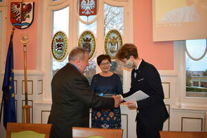 Sebastian Kaniewski otrzymał gratulacje