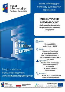 Mobilny Punkt Informacyjny w Drawsku Pomorskim