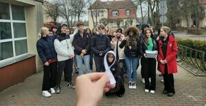 Kampania „Białej Wstążki” w Zespole Szkół w Kaliszu Pomorskim