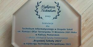 Kaliskie technikum wyróżnione 