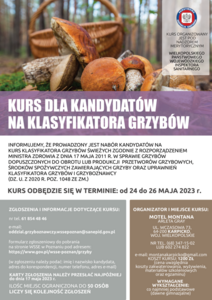 Kurs na klasyfikatora grzybów