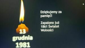 Uczniowie Zespołu Szkół w Kaliszu Pomorskim zapalili Światło Wolności