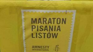 Maraton pisania listów Amnesty International 2023 w kaliskim Zespole Szkół