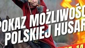 Pokaz możliwości Polskiej Husarii