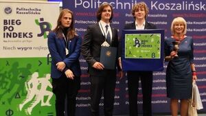Trzech laureatów w Konkursie Bieg po Indeks Politechniki Koszalińskiej