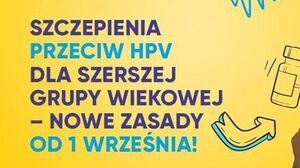 Szczepienia przeciw HPV - Rozszerzenie programu