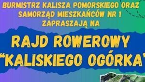 Rajd rowerowy "Kaliskiego Ogórka"