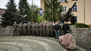 XIV Rajd im. Por. Andrzeja Mystkowskiego Szlakiem Ewakuacji Jeńców Oflagu II D  – nietypowe rozpoczęcie