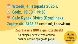 Warsztaty dla NGO z gminy Czaplinek