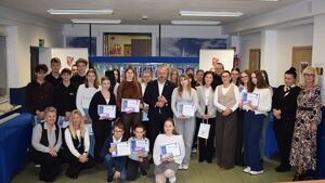 Chrząszczewski żeglarz bohaterem dyktanda