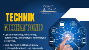 Podziękowanie dla firmy Rimaster Poland za wsparcie klas mechatronicznych