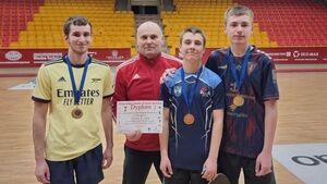 Rejonowe zwycięstwo tenisistów stołowych