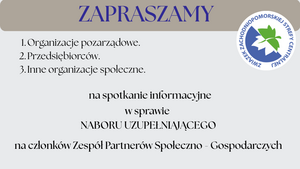 Spotkania informacyjne!