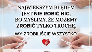 Akcja  DKMS w Zespole Szkół w Kaliszu Pomorskim