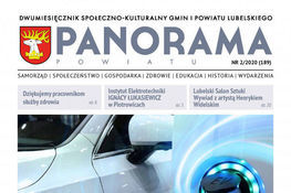 Okładka panoramy powiatu logo