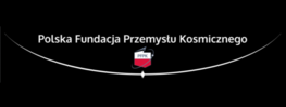 logo i napis polska fundacja przemysłu kosmicznego