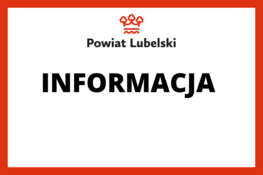 logo i napis informacja 