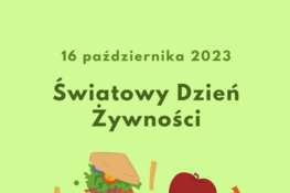 16października 2023 roku światowy dzień żywności