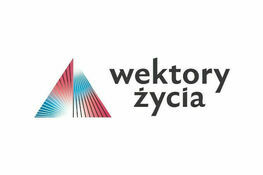 Alternatywny opis zdjęcia: Logo z napisem "wektory życia",