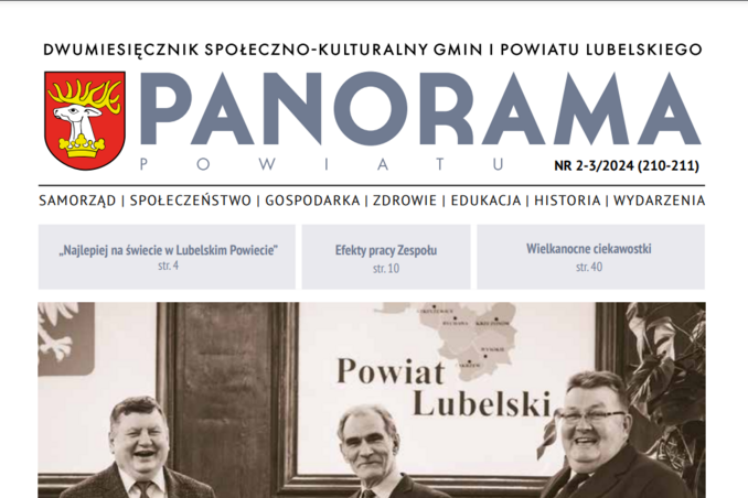 Okładka Panorama Powiatu
