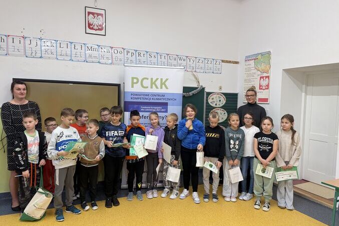 Warsztaty ekologiczne dedykowane najmłodszym uczniom z klas 1-3