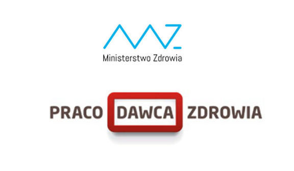 Logo Ministerstwo zdrowia oraz programu Praco Dawca Zdrowia