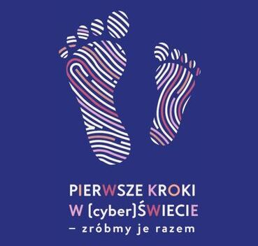 logo pierwsze kroki w (cyber) świecie - zróbmy je razem