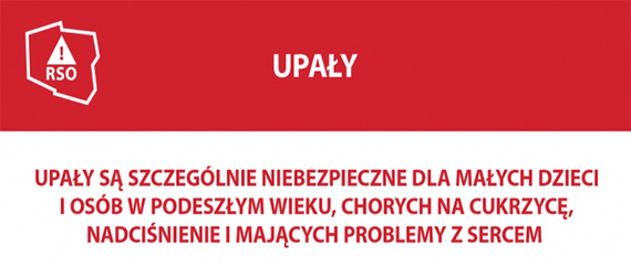 Jak zachować się podczas upałów - poradnik Ministerstwa Administracji i Cyfryzacji