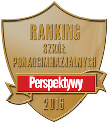 Wysokie lokaty szkół powiatowych w rankingach Perspektyw