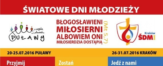 Światowe Dni Młodzieży Puławy – Kraków 2016