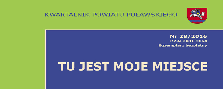 Tu jest moje miejsce 28/2016