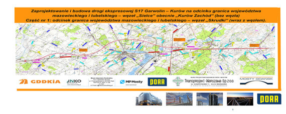 Zaprojektowanie i budowa drogi ekspresowej S17 Garwolin – Kurów 