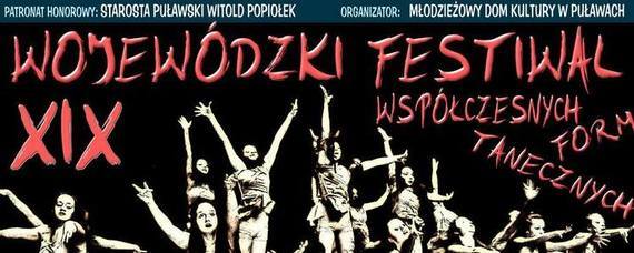 Wojewódzki Festiwal Współczesnych Form Tanecznych 