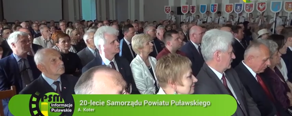 Filmowe wspomnienie Jubileuszu 20-lecia Samorządu Powiatu Puławskiego