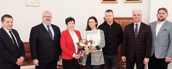 Ambasadorka Lubelszczyzny z wizytą w puławskim starostwie