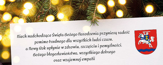 Zdrowych i radosnych Świąt Bożego Narodzenia i szczęśliwego Nowego Roku!