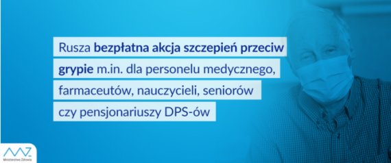 Bezpłatna akcja szczepień przeciw grypie