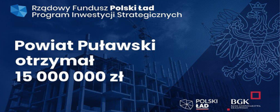 Pieniądze z Polskiego Ładu na inwestycje samorządowe. 15 mln dla powiatu i ponad 105 mln dla gmin!