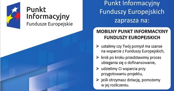 Mobilny Punkt Informacyjny  Funduszy Europejskich 