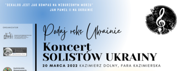 Koncert Charytatywny Podaj rękę Ukrainie