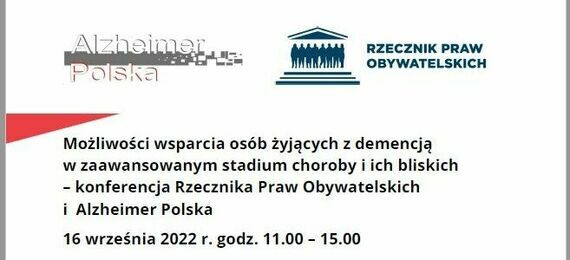 Możliwości wsparcia osób żyjących z demencją w zaawansowanym stadium choroby i ich bliskich  