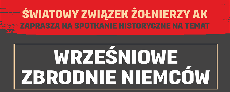 Spotkanie Historyczne - Wrześniowe zbrodnie Niemców