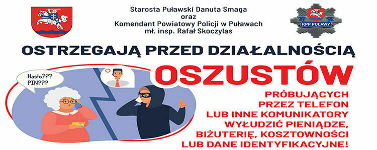"Poczta sąsiedzka" czyli dobra rada od sąsiada. Akcja społeczna Starosty Puławskiego i Komendanta Powiatowego Policji w Puławach
