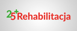 Napis "Rehabilitacja 25 Plus"