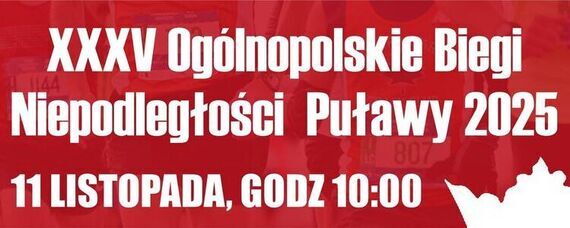 Wspólnie z PTKKF zapraszamy na Biegi Niepodległości w Puławach!